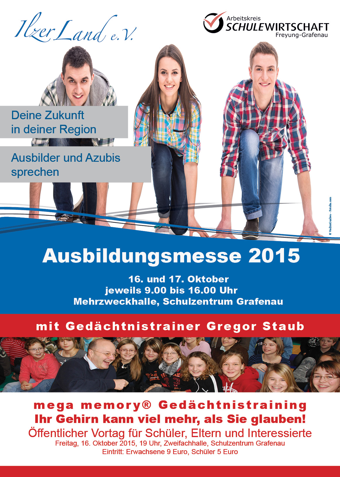 Plakat Ausbildungsmesse 2015